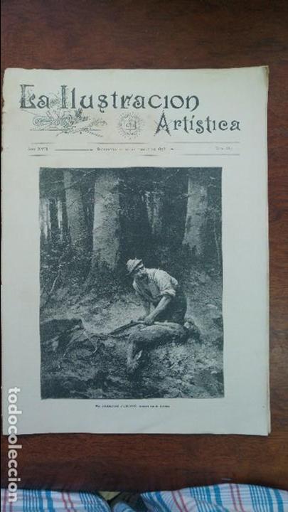 Collezionismo di Riviste e Giornali: LA ILUSTRACION ARTISTICA 12 DE DICIEMBRE DE 1898 N&ordm; 885