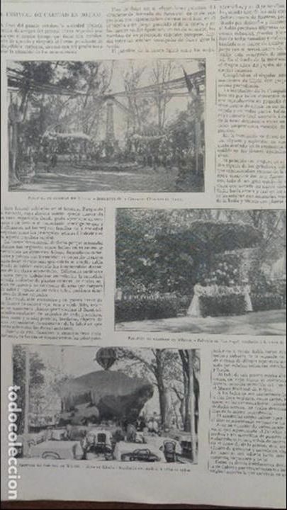 Collezionismo di Riviste e Giornali: FESTIVAL DE LA CARIDAD EN MEJICO CERVECERA TOLUCA PIEDRAS GRABADAS EMPORITANAS EMPURIES REVISTA 1898