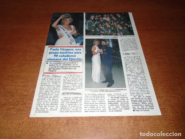 Coleccionismo de revistas y peri&oacute;dicos: RETAL PRENSA 1999: PAULA V&Aacute;ZQUEZ MADRINA SUBOFICIALES XX PROMOCI&Oacute;N AGBS INSTITUTO POLIT&Eacute;CNICO