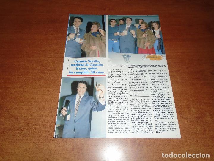 Coleccionismo de Revistas y Peri&oacute;dicos: RETAL PRENSA 1999: CARMEN SEVILLA. AGUST&Iacute;N BRAVO. JOHN TRAVOLTA.