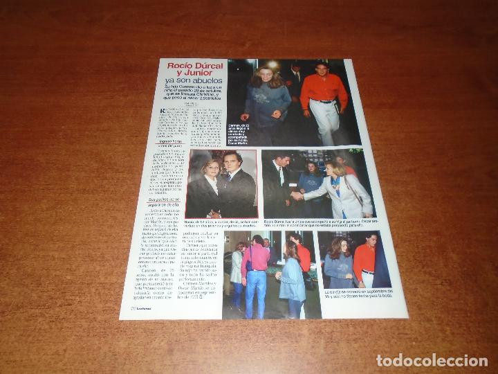 Coleccionismo de Revistas y Peri&oacute;dicos: RETAL PRENSA 1996: ROC&Iacute;O D&Uacute;RCAL Y JUNIOR