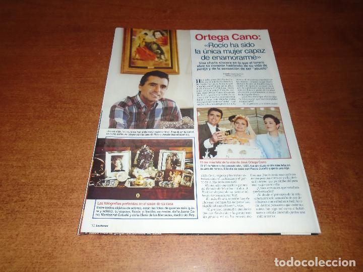 Coleccionismo de Revistas y Peri&oacute;dicos: RETAL PRENSA 1996: ORTEGA CANO HABLA SOBRE SU RELACI&Oacute;N CON ROC&Iacute;O JURADO
