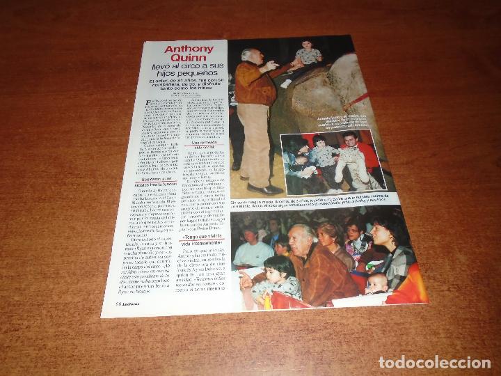Collezionismo di Riviste e Giornali: RETAL PRENSA 1996: ANTHONY QUINN EN EL CIRCO MUNDIAL EN BARCELONA