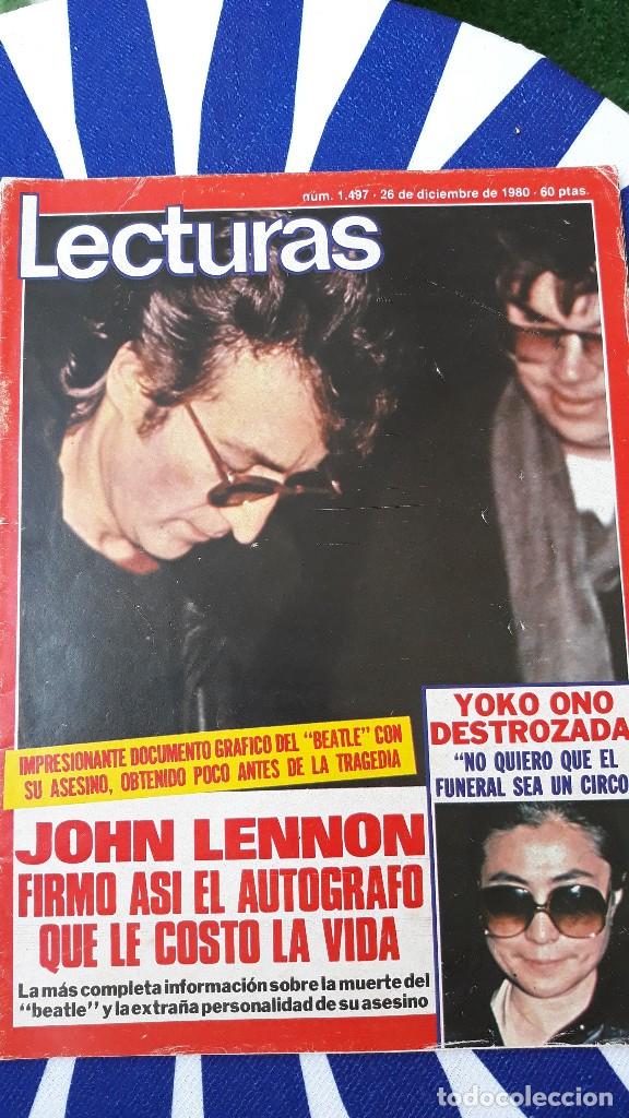 Coleccionismo de Revistas y Peri&oacute;dicos: EL ASESINATO DE JOHN LENNON THE BEATLES YOKO ONO