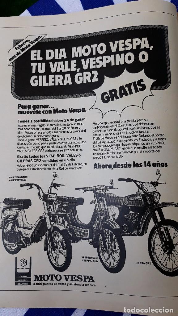 Coleccionismo de Revistas y Peri&oacute;dicos: ANUNCIO MOTO VESPA