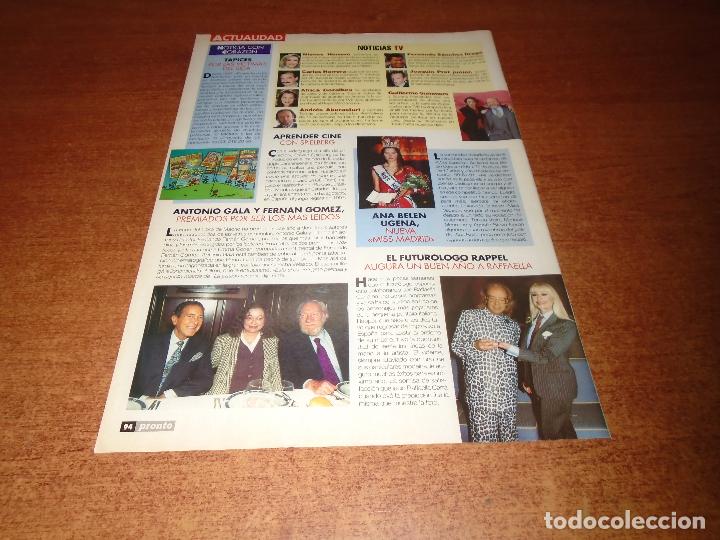 Coleccionismo de revistas y peri&oacute;dicos: RETAL PRENSA 1996: NUEVA MISS MADRID. FERNANDO FERNAN G&Oacute;MEZ, ANTONIO GALA Y EMMA COHEN. RAFAELA CARR