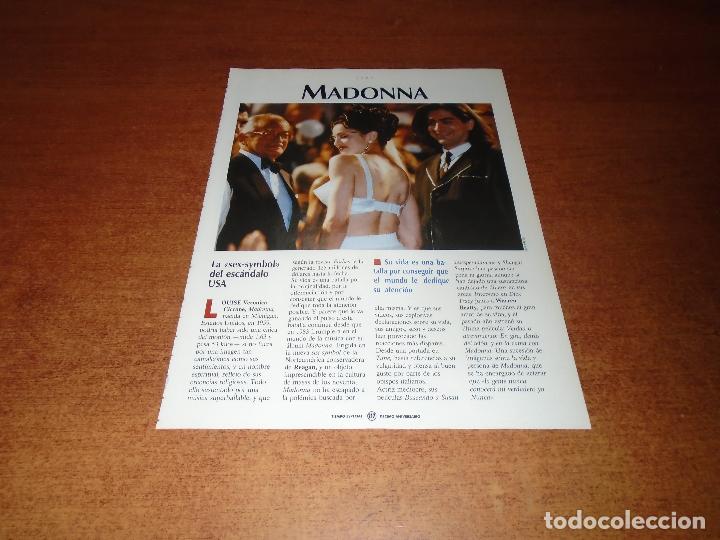 Coleccionismo de Revistas y Peri&oacute;dicos: RETAL PRENSA DE 1992: MADONNA