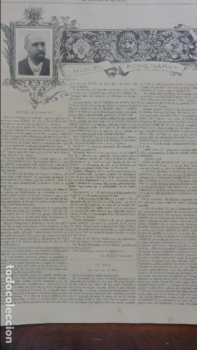 Coleccionismo de revistas y peri&oacute;dicos: MIGUEL ECHEGARAY GUERRA HISPANO.YANKI LOS NORTEAMERICANOS Y LOS INSURRECTOS REVISTA A&Ntilde;O 1898