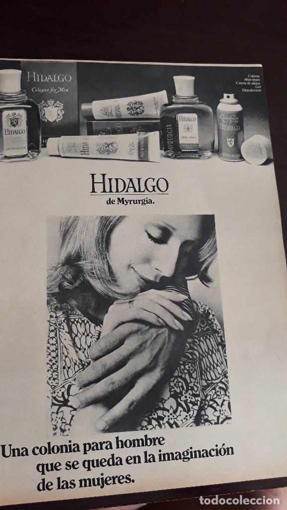 Coleccionismo de Revistas y Peri&oacute;dicos: anuncio fragancias myrurgia HIDALGO