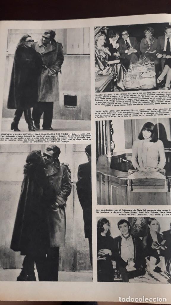 Coleccionismo de revistas y peri&oacute;dicos: JEAN PAUL BELMONDO LAURA ANTONELLI DIANA RIGG SARA MONTIEL LOLA GAOS LLUIS LLACH