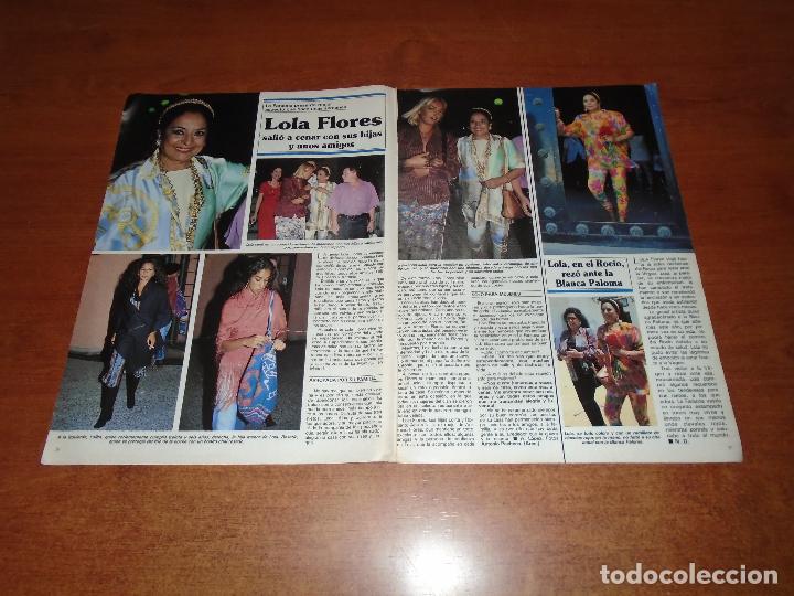 Coleccionismo de revistas y peri&oacute;dicos: RETAL PRENSA 1994: LOLA FLORES