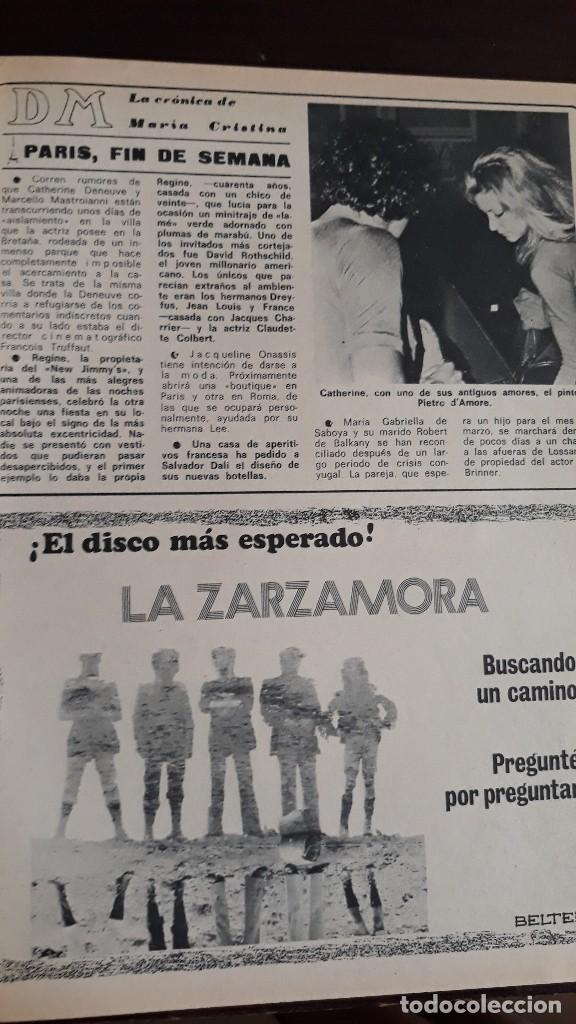 Collezionismo di Riviste e Giornali: CATHERINE DENEUVE la zarzamora