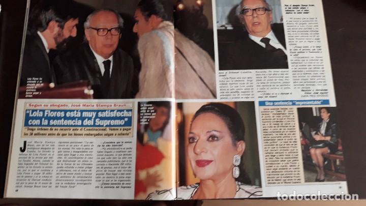 Coleccionismo de revistas y peri&oacute;dicos: lola flores hacienda