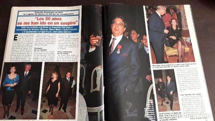 Coleccionismo de Revistas y Peri&oacute;dicos: placido dimingo isabel preysler carmen martinez bordiu tita cervera