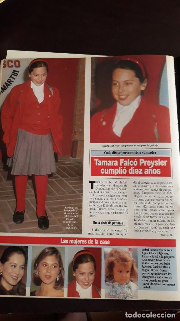 Coleccionismo de Revistas y Peri&oacute;dicos: tamara falco  isabel preysler