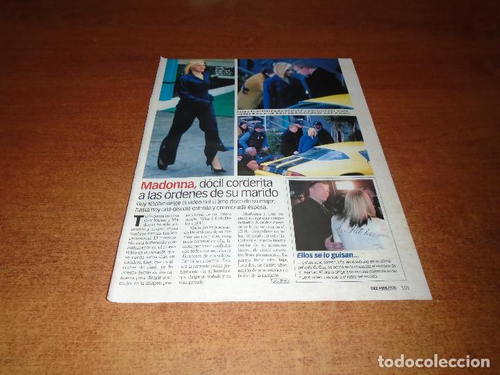 Coleccionismo de Revistas y Peri&oacute;dicos: RETAL PRENSA 2001: MADONNA