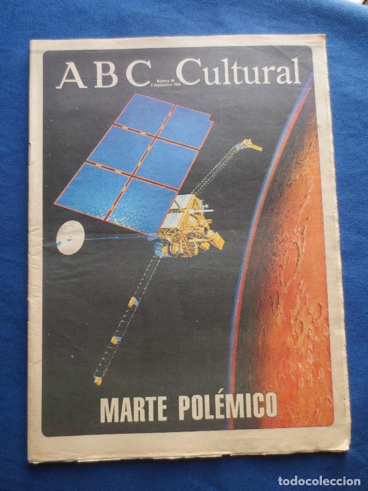 Coleccionismo de Revistas y Peri&oacute;dicos: ABC CULTURAL - N&Uacute;MERO 96 - 3 SEPTIEMBRE 1993 - MARTE POL&Eacute;MICO
