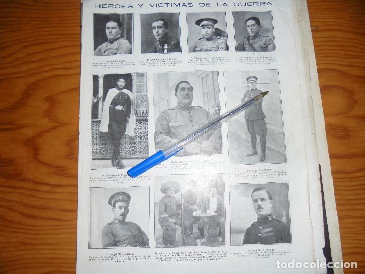 Coleccionismo de Revistas y Peri&oacute;dicos: RECORTE PRENSA :  HEROES Y VICTIMAS DE LA GUERRA. MUNDO GRAFICO, MARZO 1922
