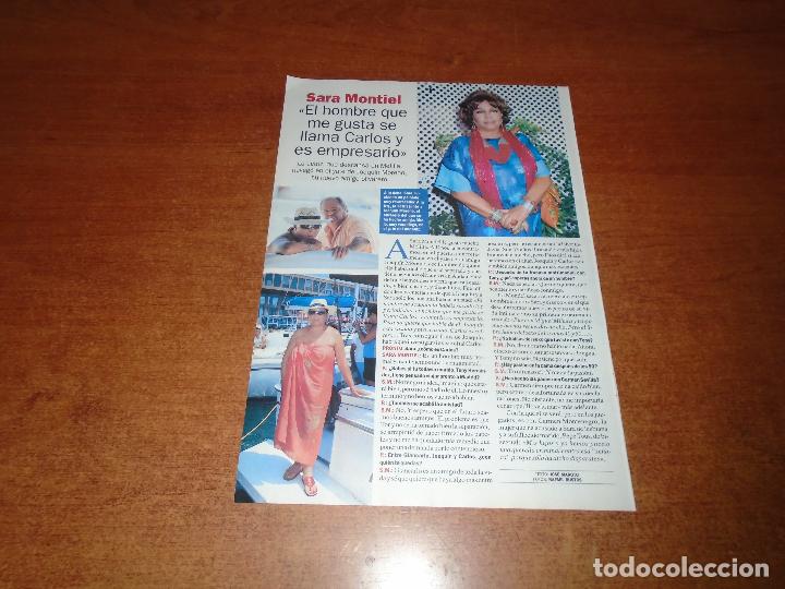 Coleccionismo de revistas y peri&oacute;dicos: RETAL PRENSA 2003: SARA MONTIEL