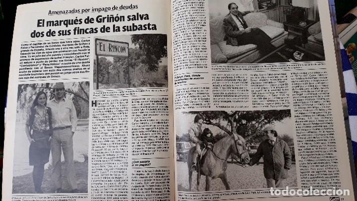 Coleccionismo de Revistas y Peri&oacute;dicos: ISABEL PREYSLER LAS FINCAS DEL MARQUES DE GRI&Ntilde;ON