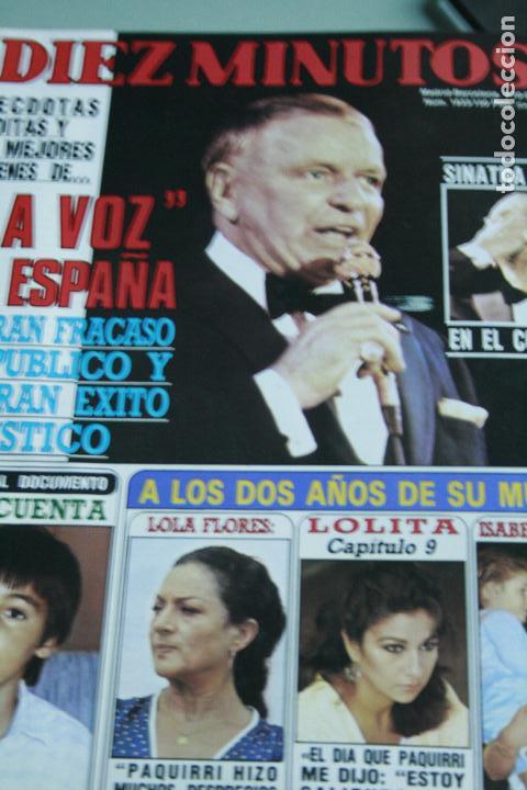 Coleccionismo de Revistas y Peri&oacute;dicos: EL COCHE FANTASTICO LOLA FLORES TINA TURNER FRANK SINATRA ISABEL PANTOJA PAQUIRRI PATRICIA ADRIANI