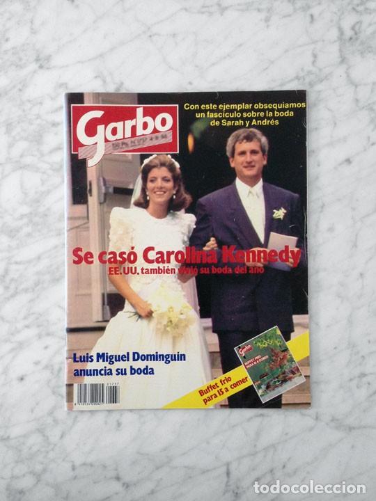 Coleccionismo de Revistas y Peri&oacute;dicos: GARBO - 1986 - CAROLINA KENNEDY, MARINA DANKO, SACHA DISTEL, GRACE JONES, MICHAEL JACKSON
