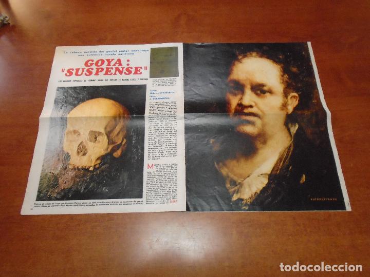 Coleccionismo de Revistas y Peri&oacute;dicos: ART&Iacute;CULO EN PRENSA DE 1966: LA CABEZA PERDIDA DE GOYA. INVESTIGACI&Oacute;N. EN MADRID, TUDELA Y SANTIAGO