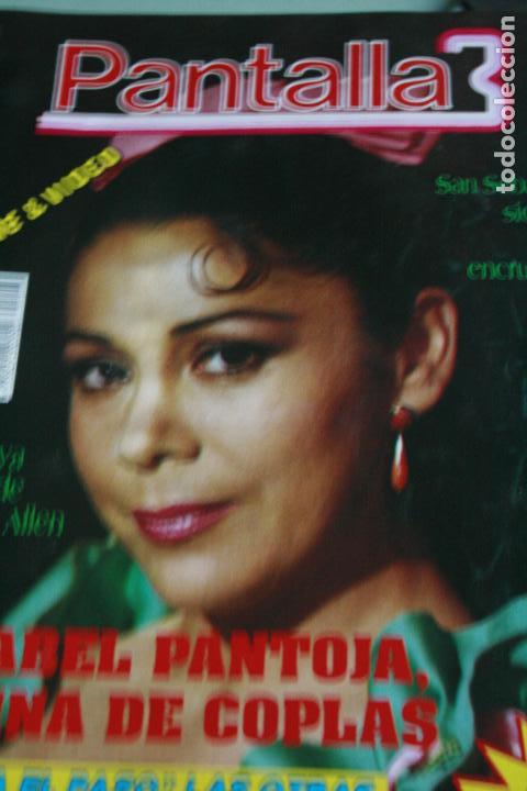 Coleccionismo de Revistas y Peri&oacute;dicos: REVISTA PANTALLA 3 ISABEL PANTOJA 1991