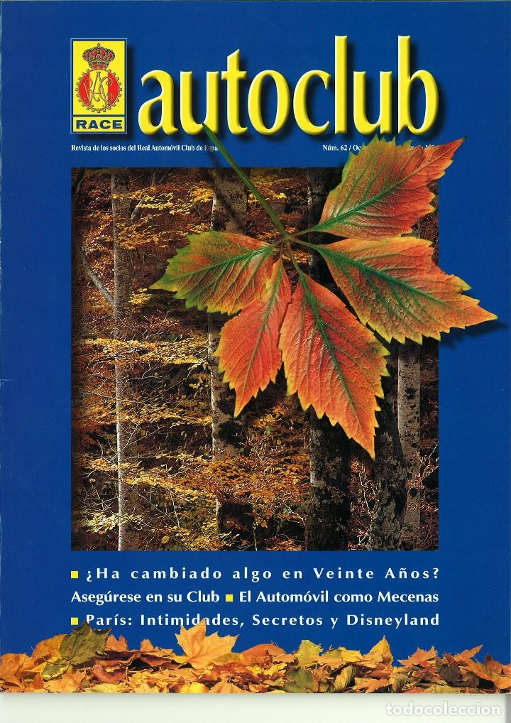 Colecionismo de Revistas e Jornais: AUTOCLUB RACE. N&Uacute;M. 62 OCTUBRE-NOVIEMBRE 1996