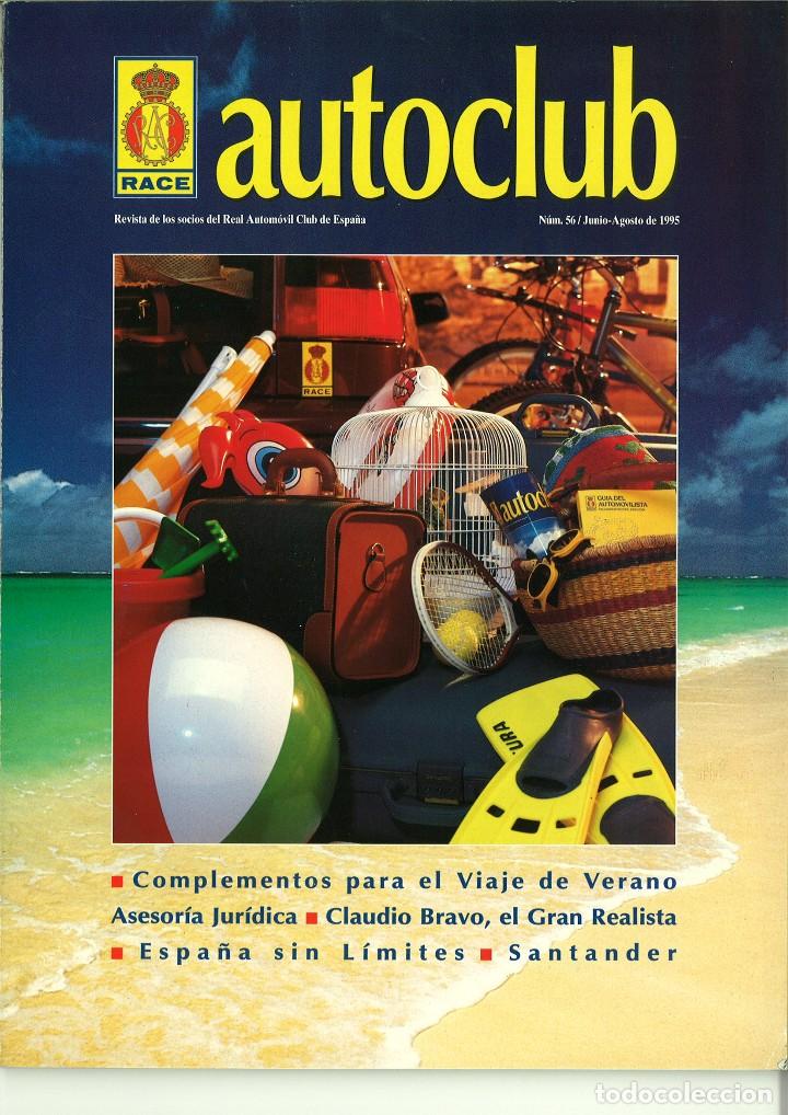Coleccionismo de Revistas y Peri&oacute;dicos: AUTOCLUB RACE. N&Uacute;M. 56 JUNIO-AGOSTO 1995