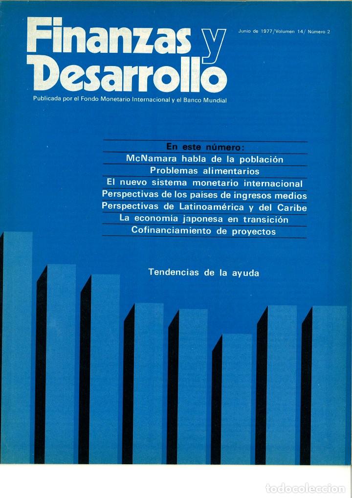 Coleccionismo de Revistas y Peri&oacute;dicos: FINANZAS Y DESARROLLO. JUNIO DE 1977/VOLUMEN 14/N&Uacute;MERO 2