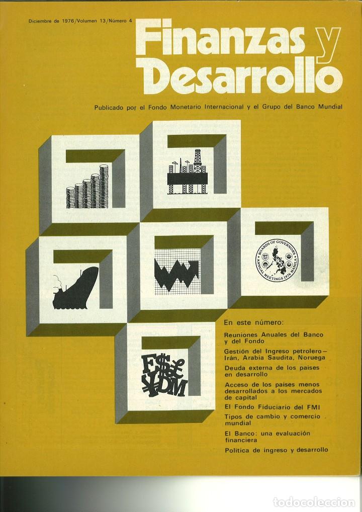 Colecionismo de Revistas e Jornais: FINANZAS Y DESARROLLO. JUNIO DE 1976/VOLUMEN 13/N&Uacute;MERO 4