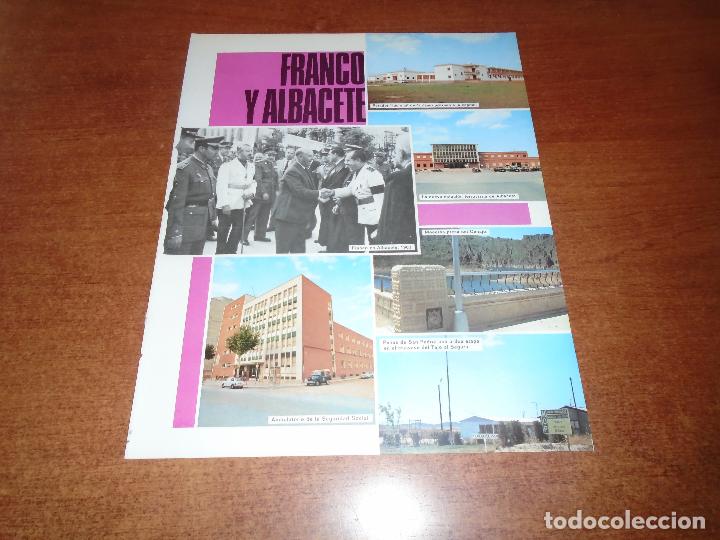 Coleccionismo de revistas y peri&oacute;dicos: RETAL PRENSA 1973: FRANCO Y ALBACETE.