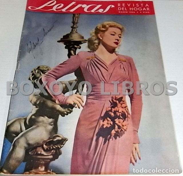Coleccionismo de revistas y peri&oacute;dicos: Letras. Revista del hogar. A&ntilde;o IX. N&uacute;mero 92. Marzo 1945