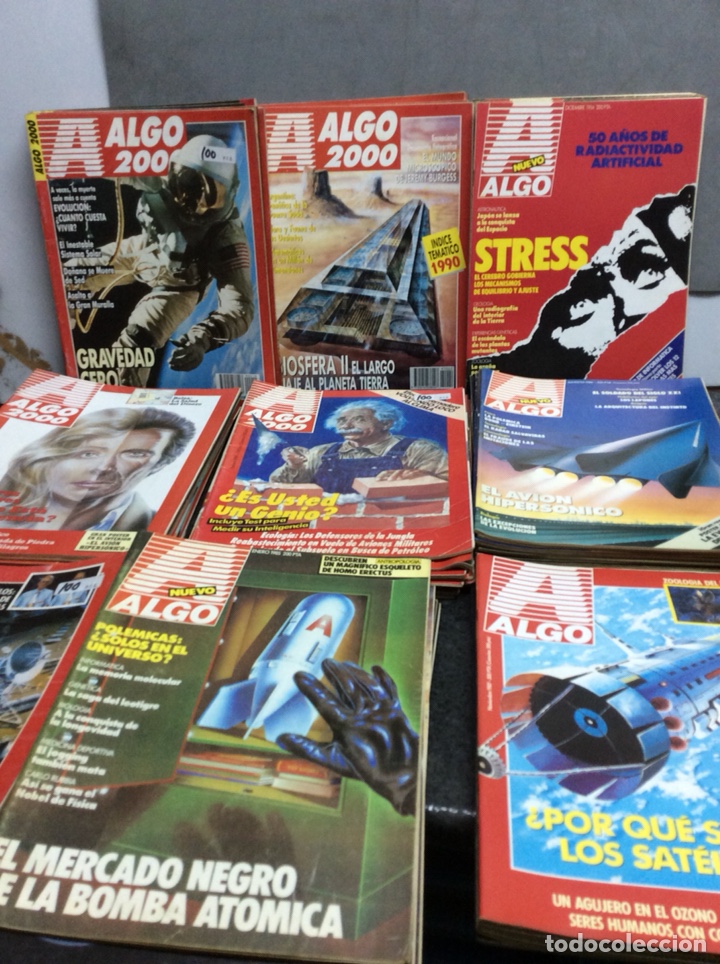Coleccionismo de revistas y peri&oacute;dicos: REVISTA ALGO - ALGO 2000 - NUEVO ALGO , LOTE DE 71 EJEMPLARES -EDITADAS - A&Ntilde;OS 1984 A 1991