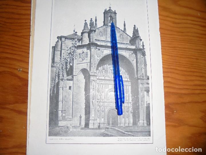 Coleccionismo de revistas y peri&oacute;dicos: RECORTE PRENSA : ESPA&Ntilde;A MONUMENTAL :IGLESIA DE SANTO DOMINGO, SALAMANCA. BLANCO Y NEGRO, OCTBRE 1915