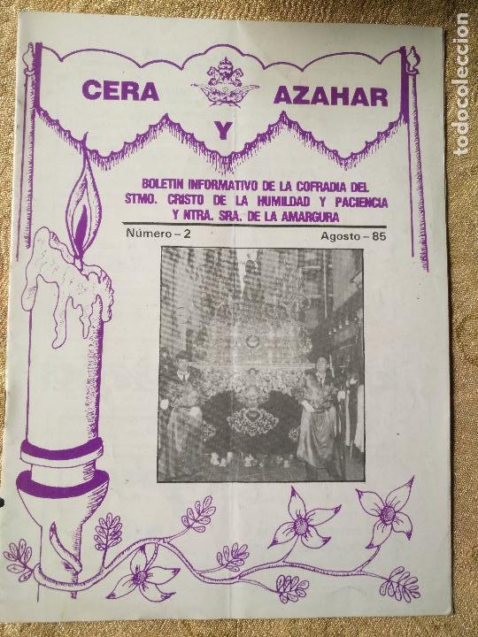 Coleccionismo de Revistas y Peri&oacute;dicos: antigua revista o bolentin hermandad cofradia cadiz . ver numero en foto . semana santa