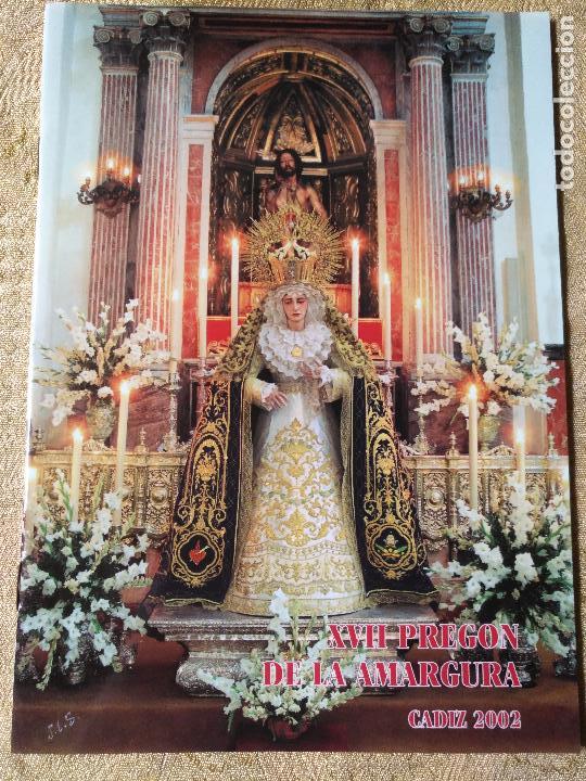 Coleccionismo de Revistas y Peri&oacute;dicos: antigua revista o bolentin hermandad cofradia cadiz . ver numero en foto . semana santa