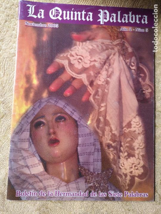 Coleccionismo de Revistas y Peri&oacute;dicos: antigua revista o boletin hermandad cofradia cadiz . ver numero en foto . semana santa