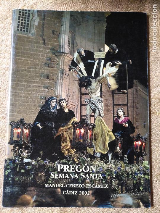 Coleccionismo de Revistas y Peri&oacute;dicos: antigua revista o boletin hermandad cofradia cadiz . ver numero en foto . semana santa