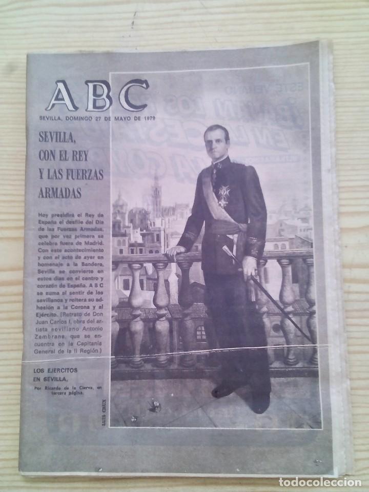 Coleccionismo de Revistas y Peri&oacute;dicos: Periodico ABC Sevilla - 27 Mayo 1979