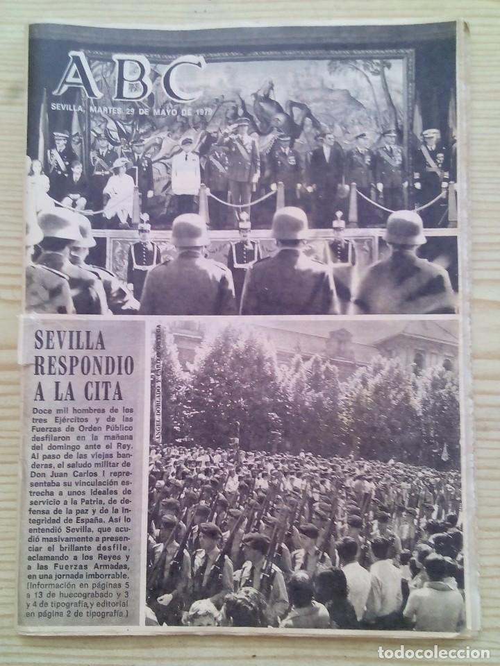 Coleccionismo de Revistas y Peri&oacute;dicos: Periodico ABC Sevilla - 29 Mayo 1979