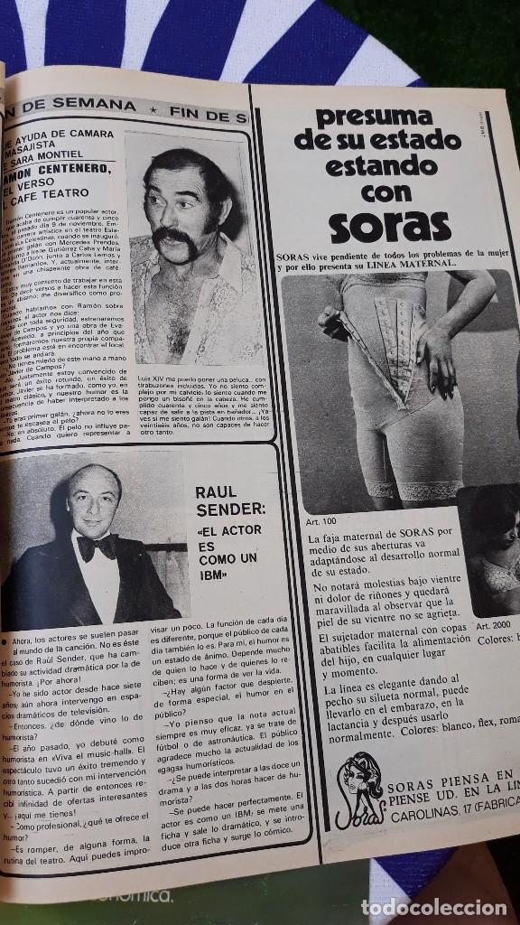 Coleccionismo de revistas y peri&oacute;dicos: RAMON CENTENERO MASAJISTA DE SARA MONTIEL RAUL SENDER SORAS