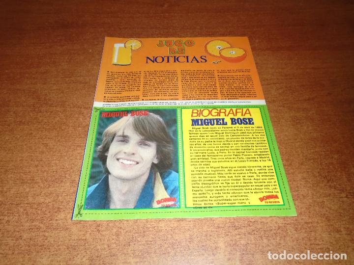 Coleccionismo de Revistas y Peri&oacute;dicos: RETAL PRENSA 1979: BIOGRAF&Iacute;A MIGUEL BOS&Eacute;. BIANCA JAGGER Y JULIO IGLESIAS. BERLANGA. DOUG McCLURE