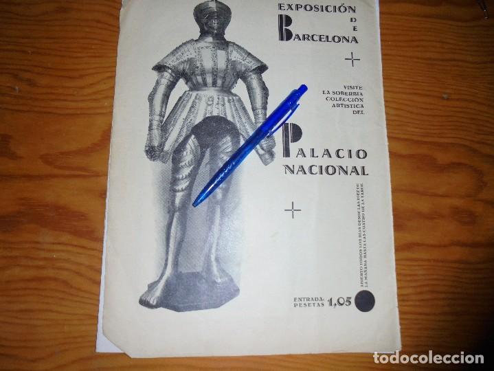 Coleccionismo de revistas y peri&oacute;dicos: RECORTE  PRENSA : COLECCION ARTISTICA DEL PALACIO NACIONAL.  EXP. BARCELONA, 1930