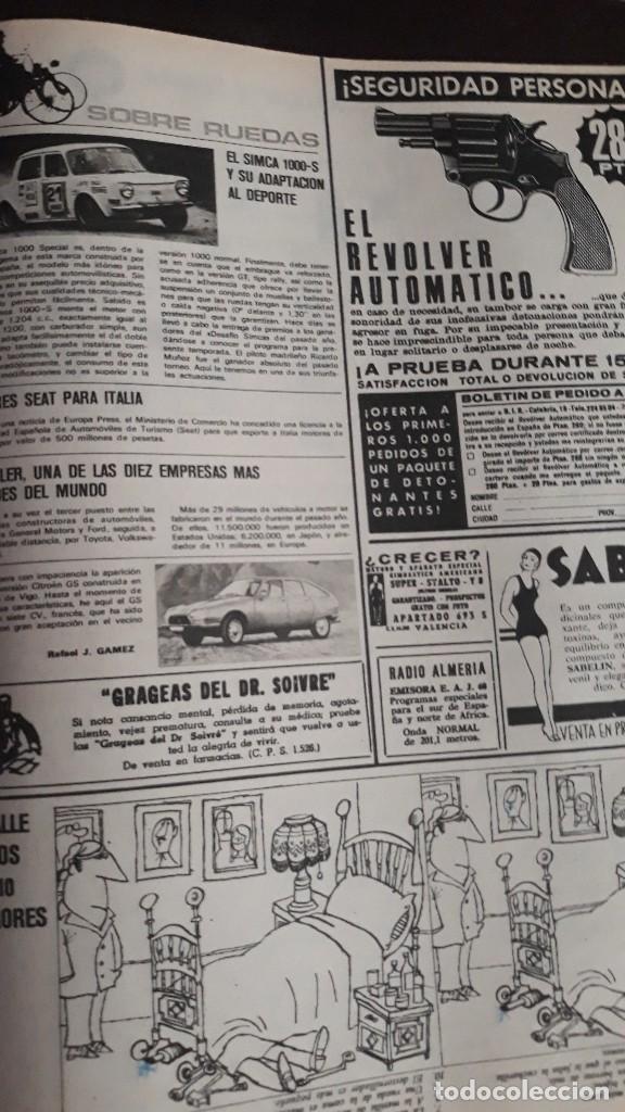 Colecionismo de Revistas e Jornais: EL SIMCA 1000S REVOLVER AUTOMATICO