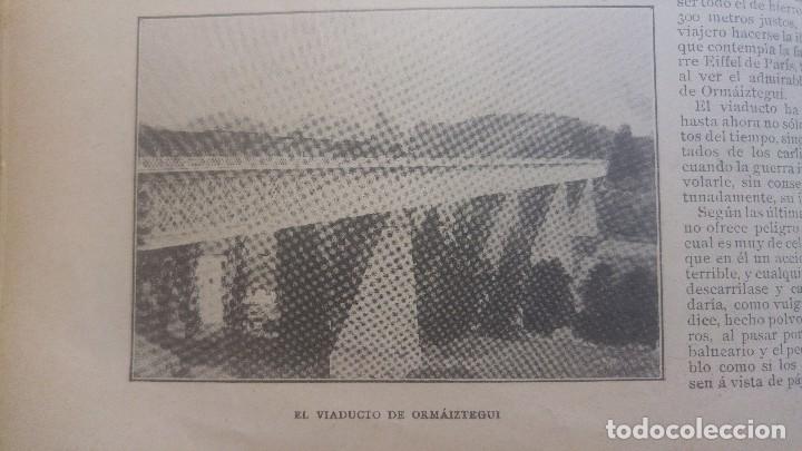 Colecionismo de Revistas e Jornais: VIADUCTO DE ORMAIZTEGUI BENDICION CAMPANAS CATEDRAL CORDOBA HOJA A&Ntilde;O 1903