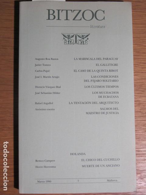 Sammeln von Zeitschriften und Zeitungen: Bitzoc. Revista trimestral. Director Basilio Baltasar. n&ordm;7 . Sept. 1990. Mallorca