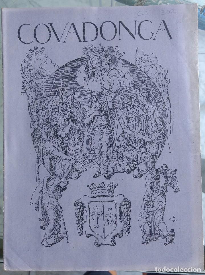 Coleccionismo de Revistas y Peri&oacute;dicos: Revista Covadonga n&ordm; 302 marzo 1935 Tornin, Cofi&ntilde;o, Cangas de Onis, Boda en Covadonga