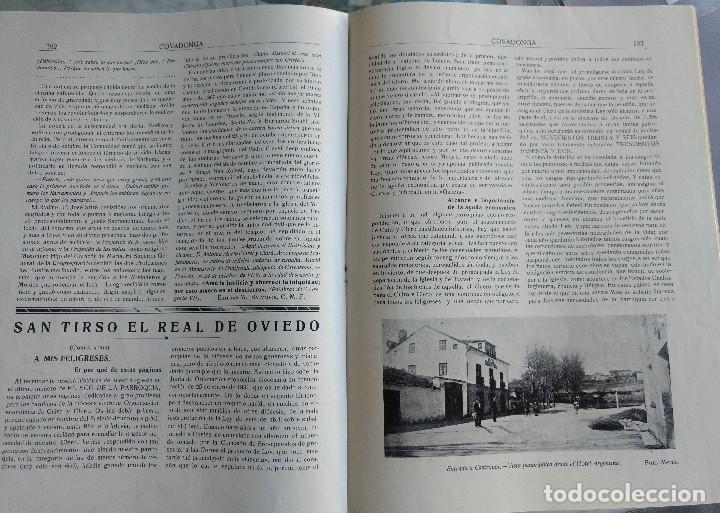 Collezionismo di Riviste e Giornali: Revista Covadonga n&ordm; 305 abril 1935 con im&aacute;genes de Castropol (3), Bodas (2), boda en Llanes